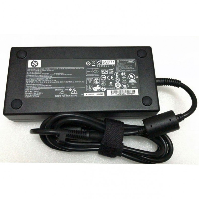 Genuine 200W HP 866251-001 AC Adapter Charger + Free Cord Lader stroomvoorziening stroomdraad