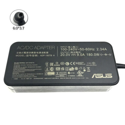 Asus 180W 20V 9A 6.0 3.7MM Adapter Oplader