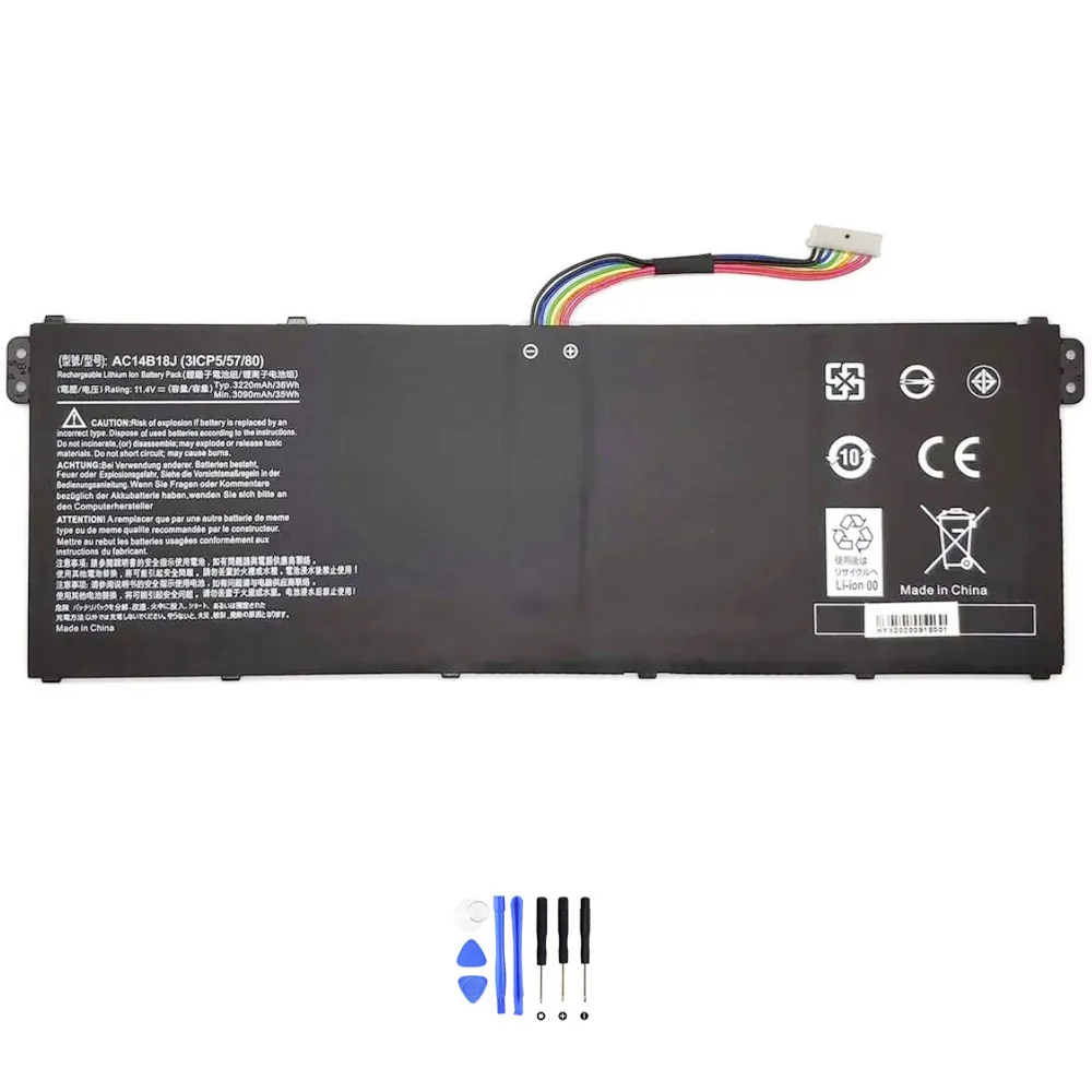 Acer AC14B18J accu (batterij) 36Wh