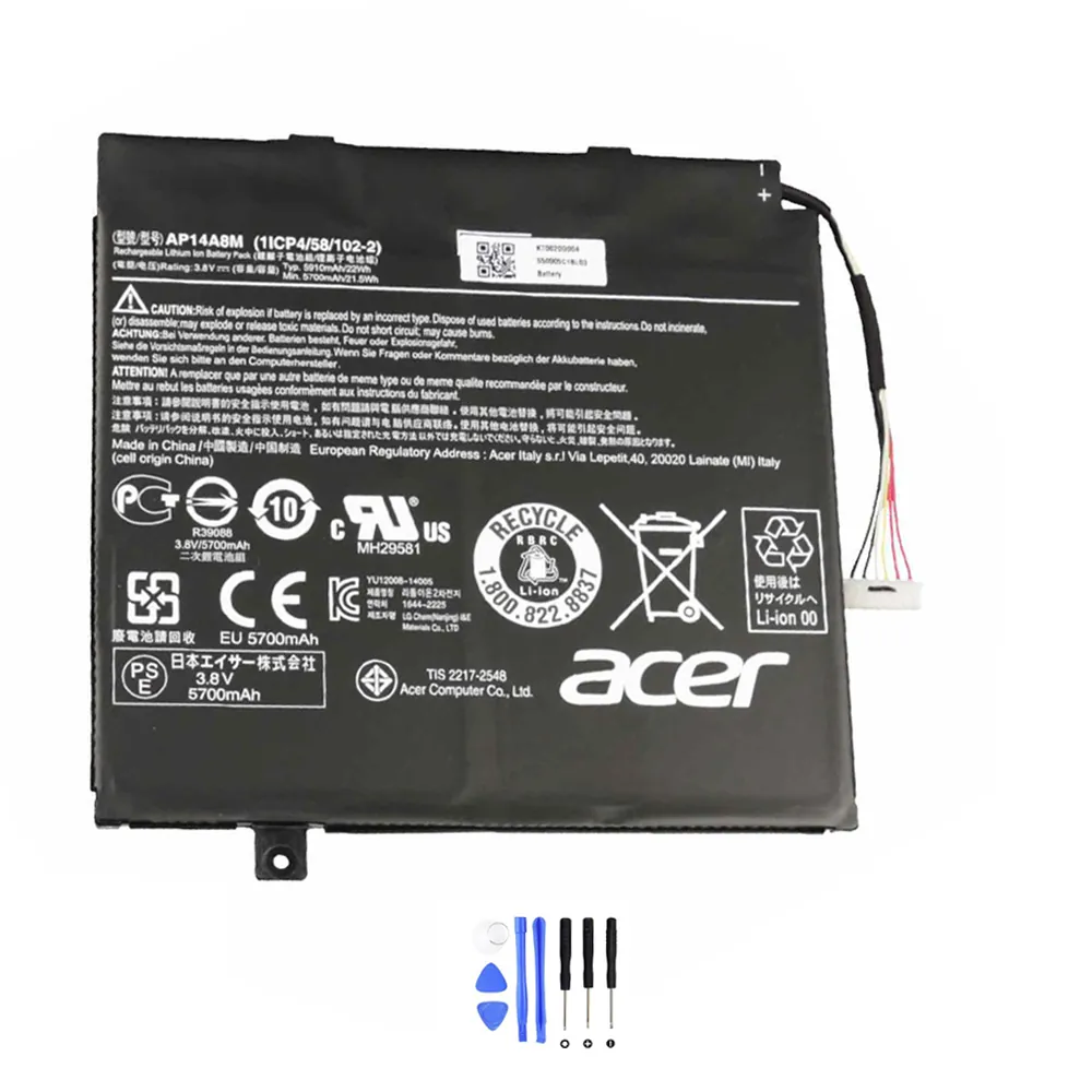 Acer AP14A8M accu (batterij) 21,5Wh