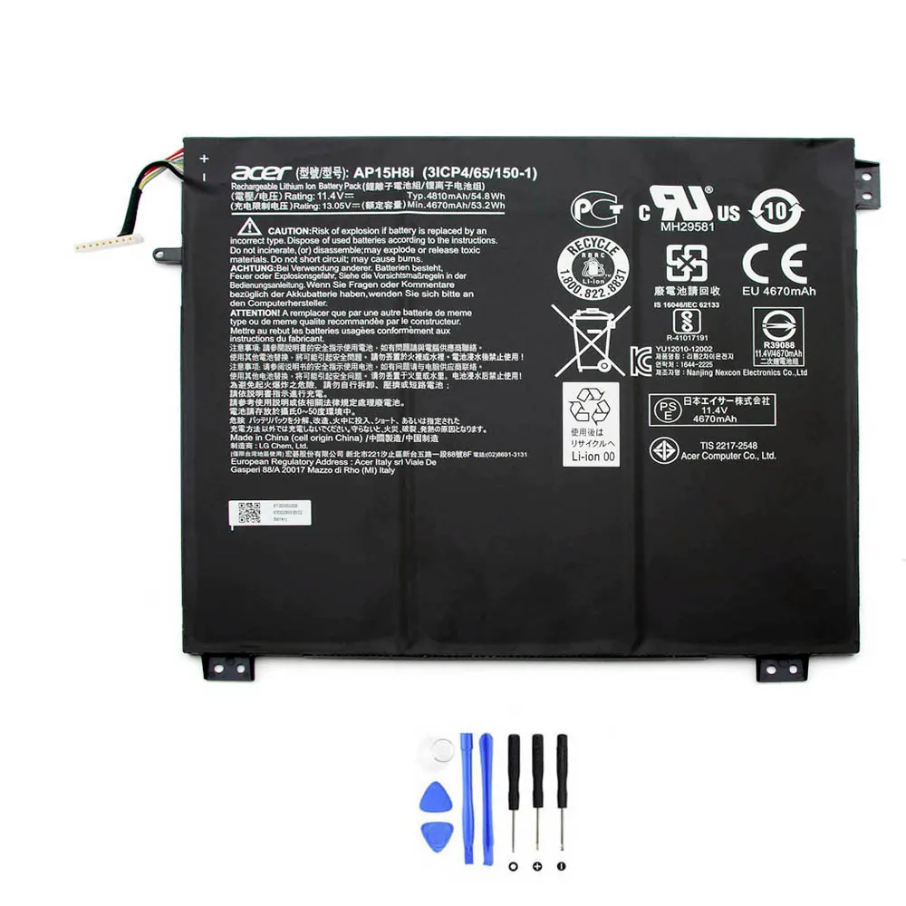 Acer AP15H8i accu (batterij) 54,8Wh