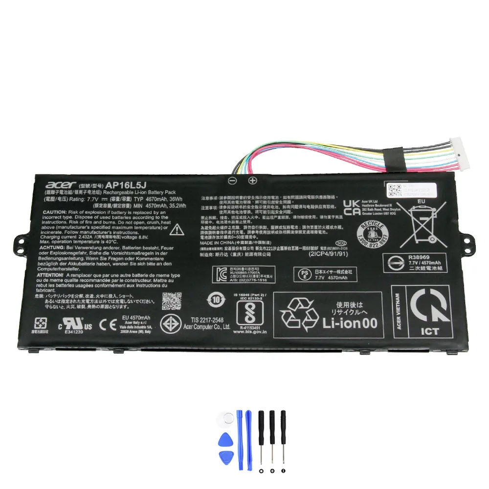 Acer AP16L5J accu (batterij) 36Wh