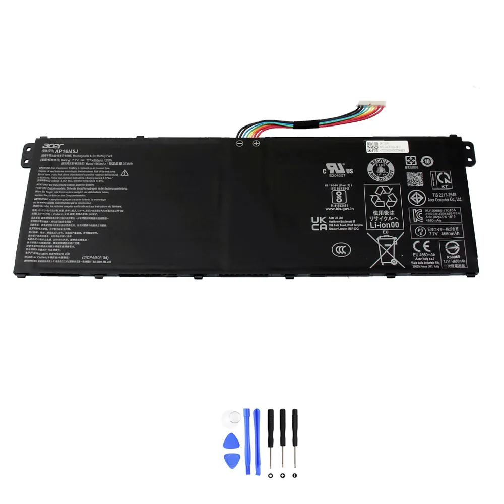 Acer AP16M5J accu (batterij) 37Wh