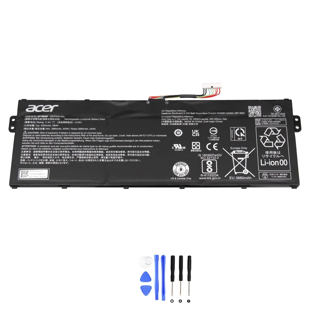 Acer AP18K4K accu (batterij) 48Wh