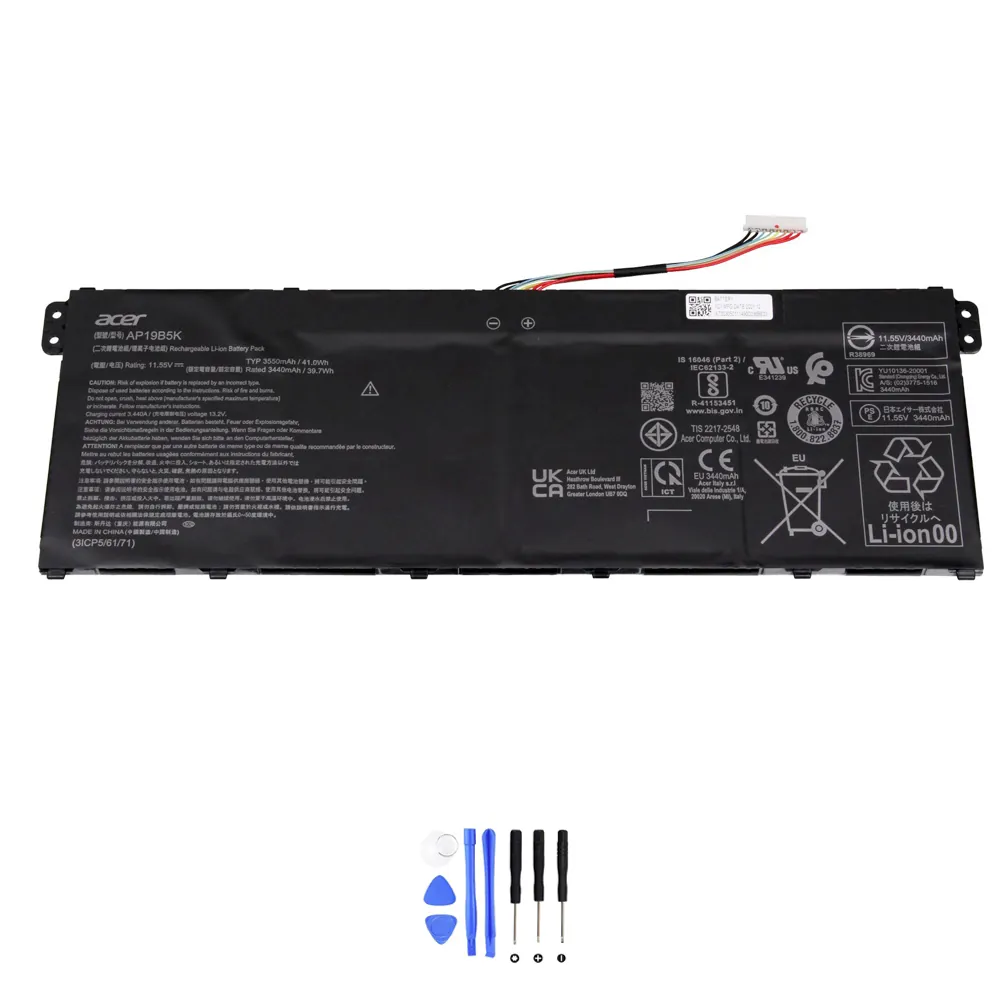 Acer AP19B5K accu (batterij) 41Wh