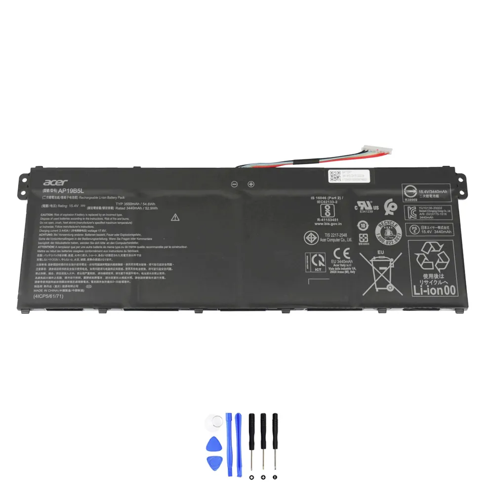 Acer AP19B5L accu (batterij) 56,4Wh