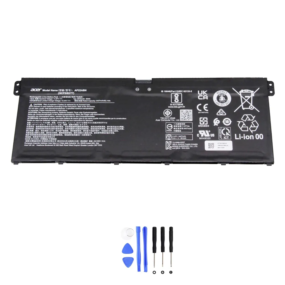 Acer AP22ABN accu (batterij) 65Wh
