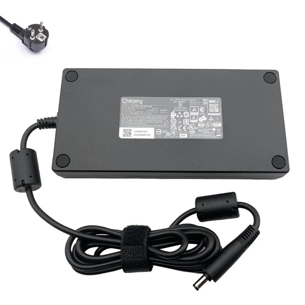 19,5V 14,36A 280W Acer oplader netadapter 5,5mm 1,7mm stekker