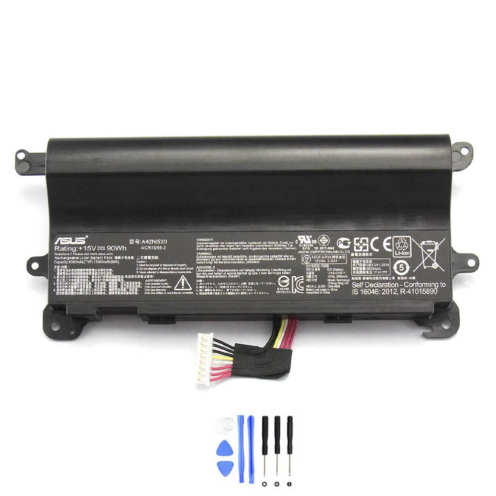 Asus A42N1520 accu (batterij) 90Wh