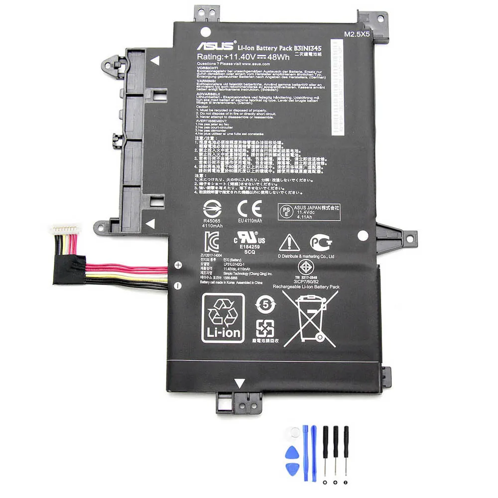 Asus B31N1345 accu (batterij) 48Wh
