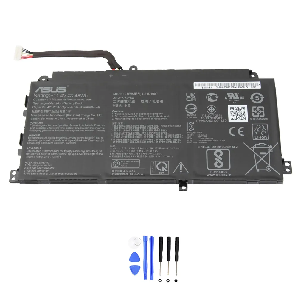 Asus B31N1909 accu (batterij) 48Wh