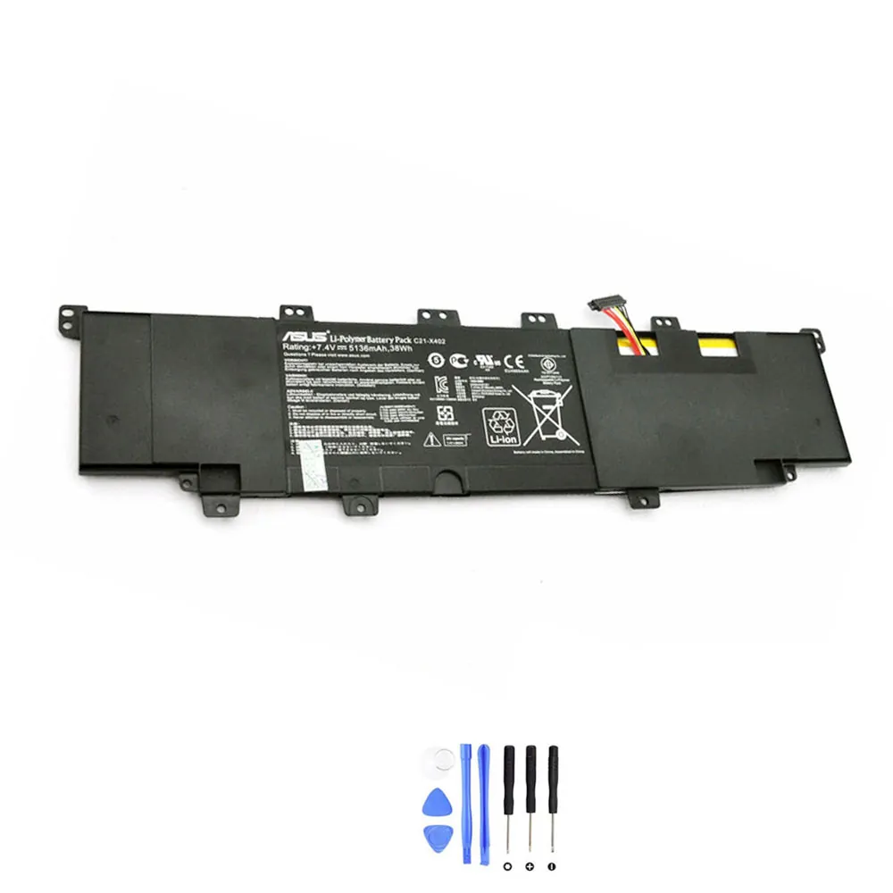 Asus C21-X402 accu (batterij) 38Wh