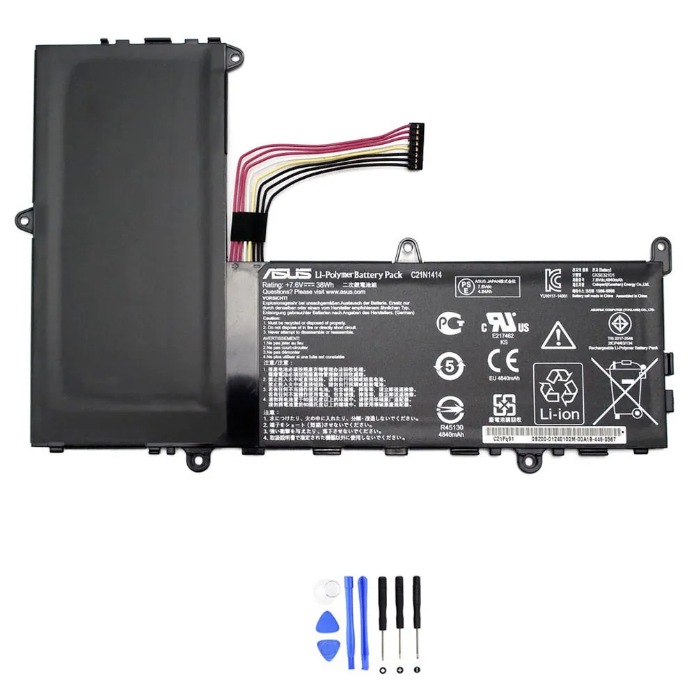 Asus C21N1414 accu (batterij) 38Wh