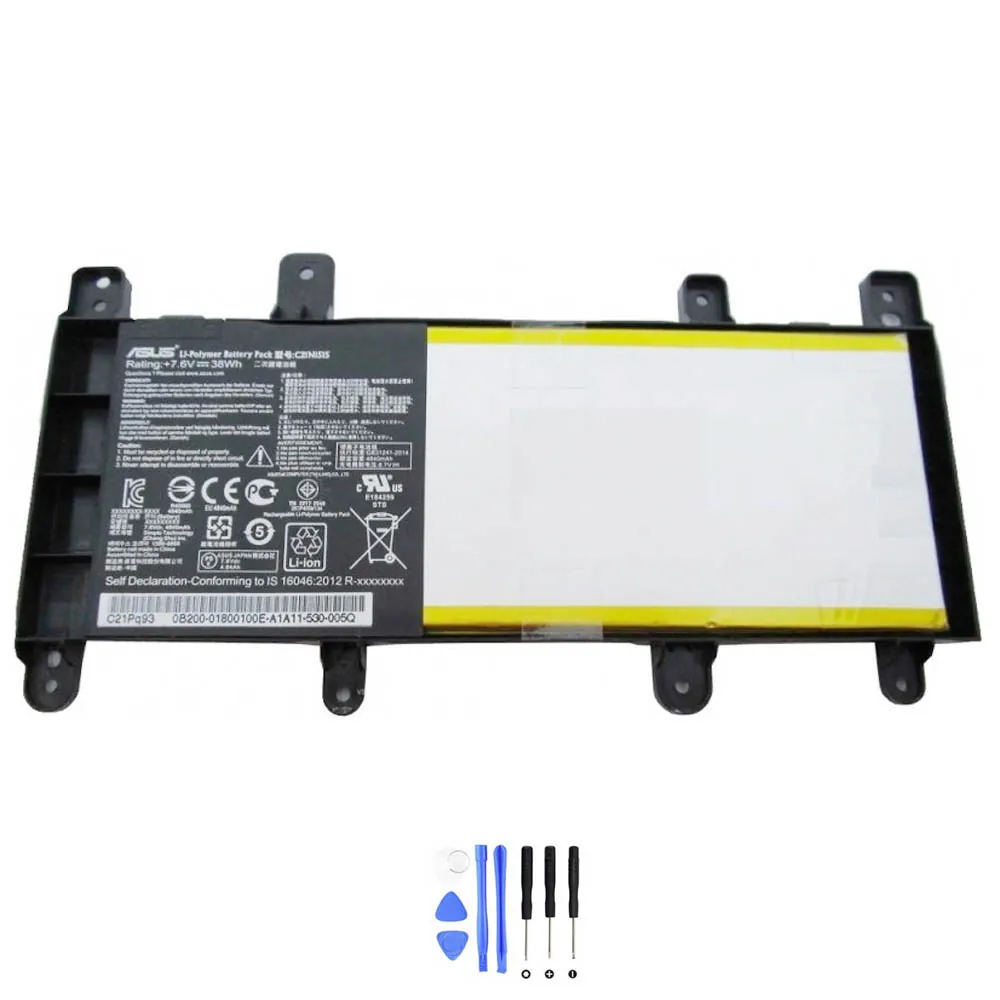 Asus C21N1515 accu (batterij) 38Wh