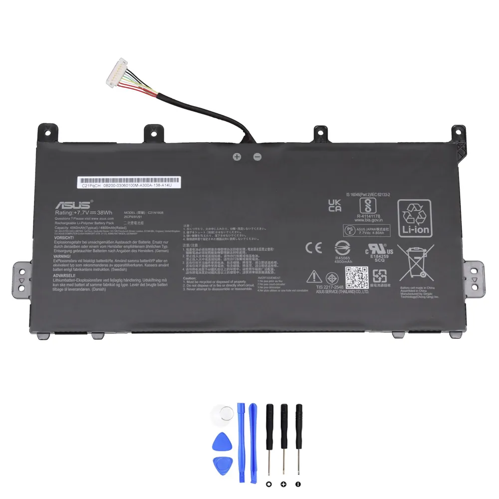 Asus C21N1808 A accu (batterij) 38Wh