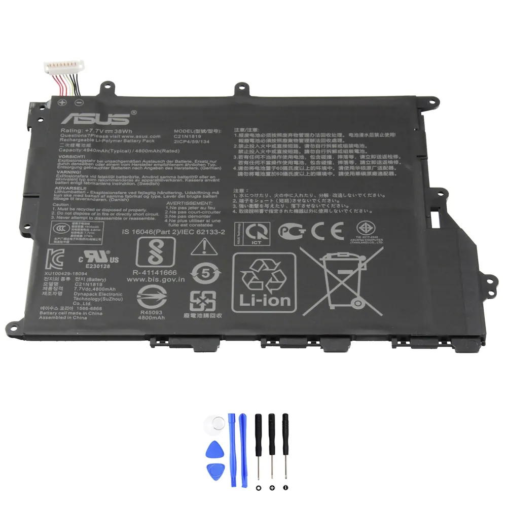 Asus C21N1819 accu (batterij) 38Wh