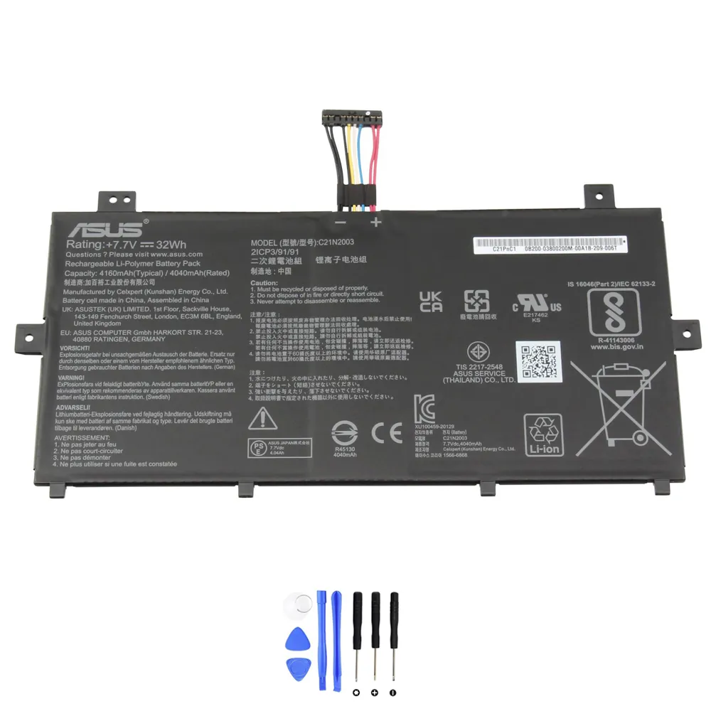 Asus C21N2003 accu (batterij) 32Wh