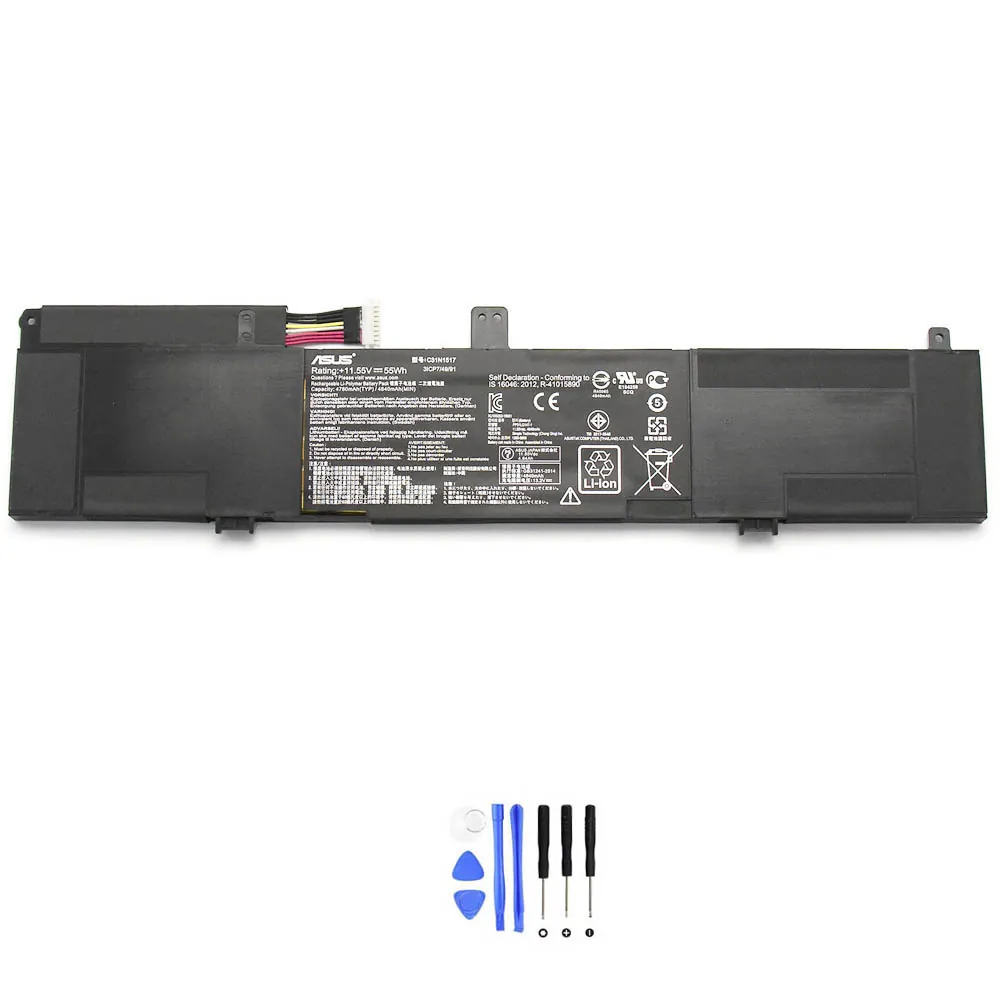 Asus C31N1517 accu (batterij) 55Wh
