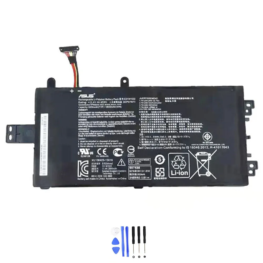 Asus C31N1522 accu (batterij) 45Wh