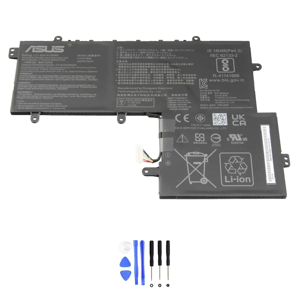 Asus C31N1836 accu (batterij) 50Wh