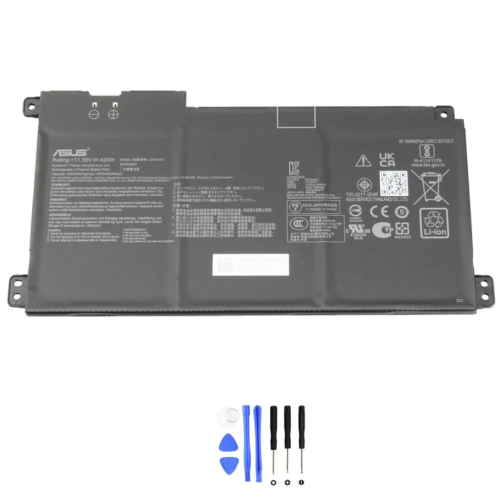 Asus C31N1912 accu (batterij) 42Wh