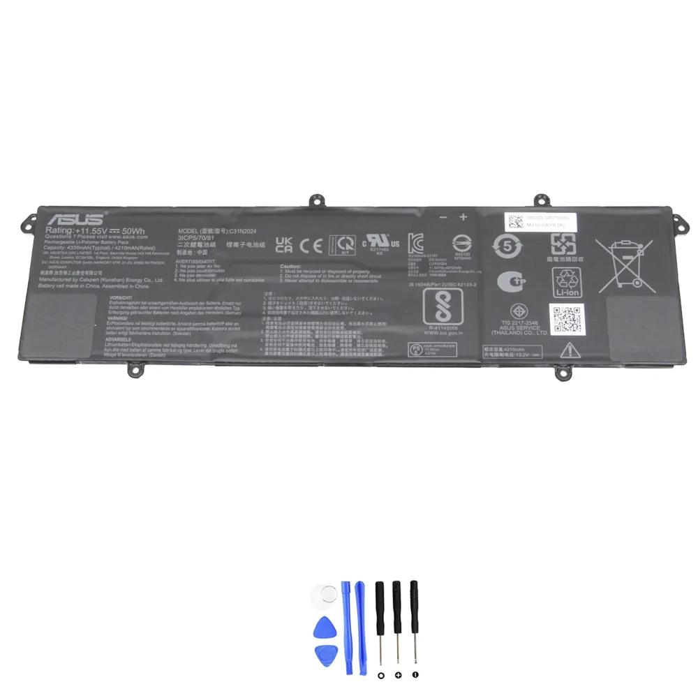 Asus C31N2024 accu (batterij) 50Wh