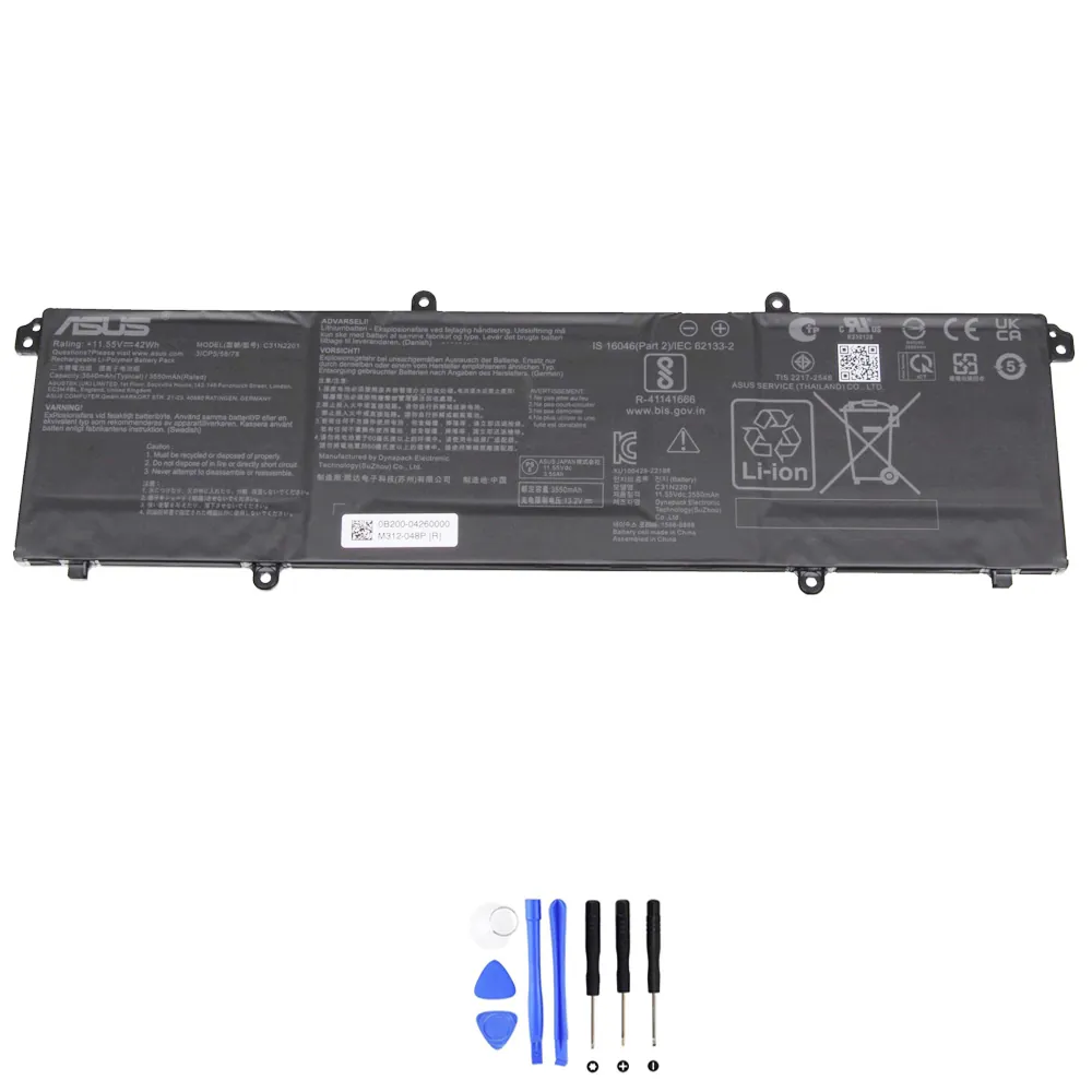 Asus C31N2201 accu (batterij) 42Wh