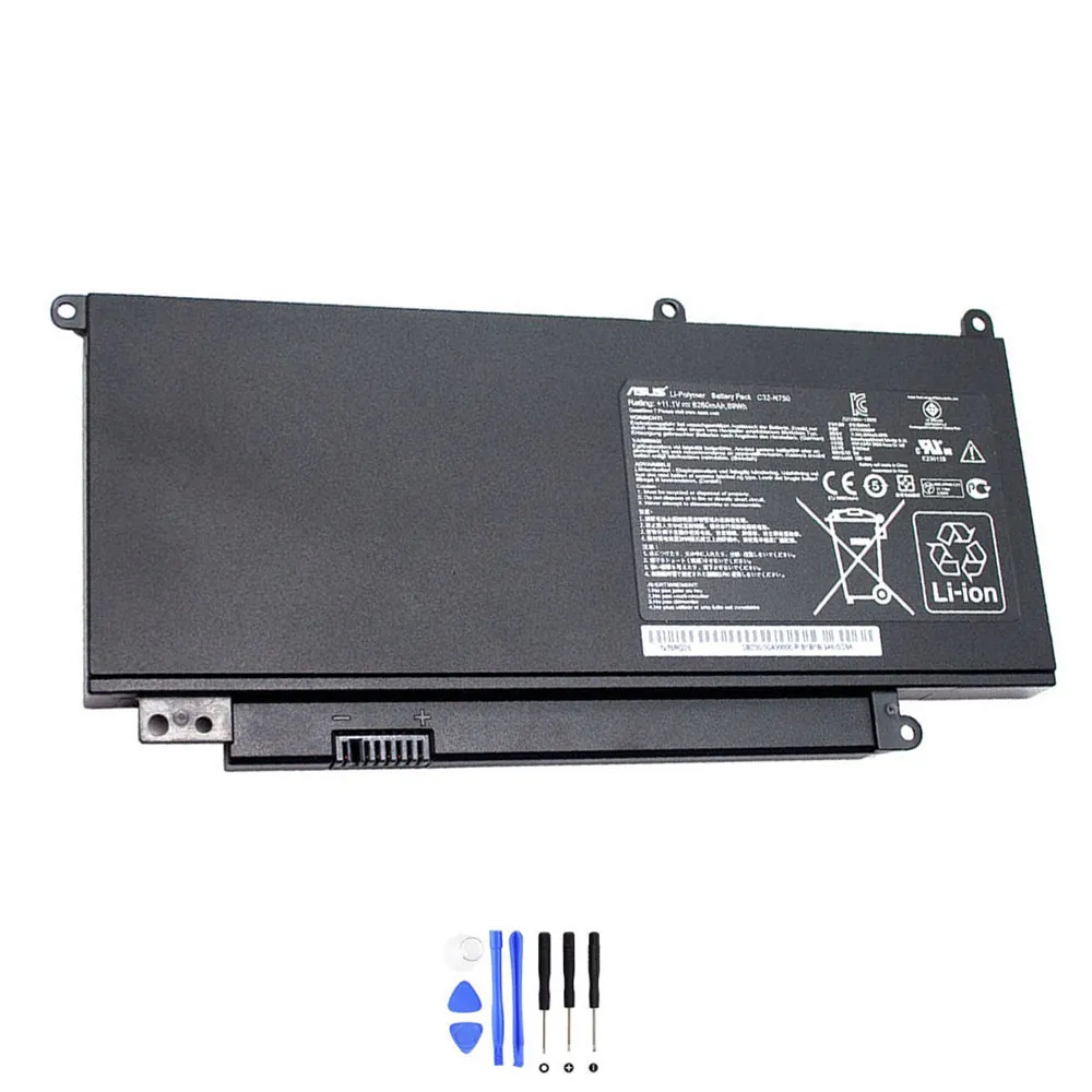 Asus C32-N750 accu (batterij) 69Wh