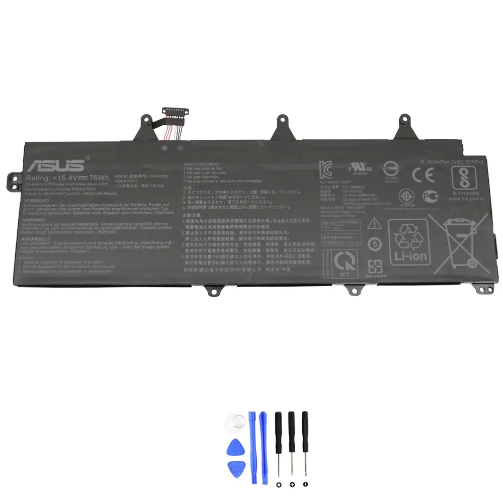 Asus C41N1802 accu (batterij) 76Wh