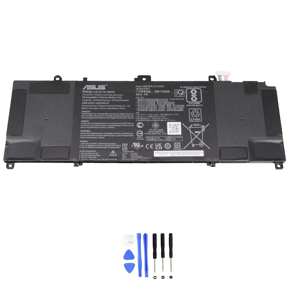 Asus C41N1903 accu (batterij) 66Wh