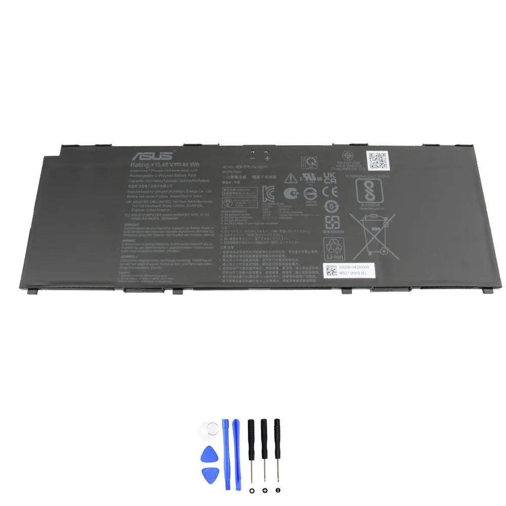 Foto van de Asus C41N2111 84Wh vervangingsaccu