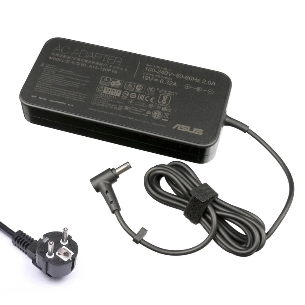 19V 6,32A 120W Asus oplader netadapter 6,0mm 3,7mm stekker