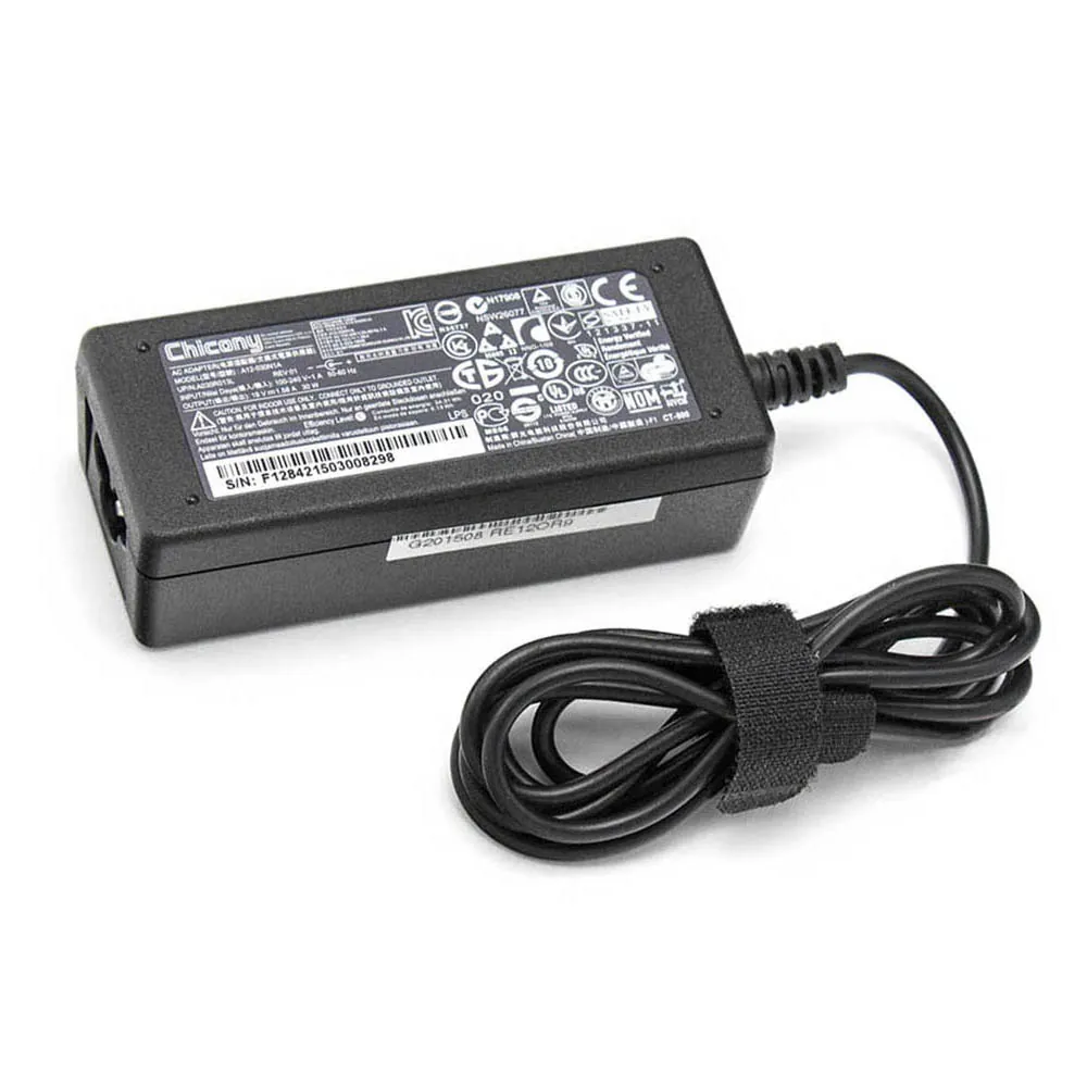19V 2,37A 45W Chicony(HP) oplader netadapter 4,8mm 1,7mm stekker