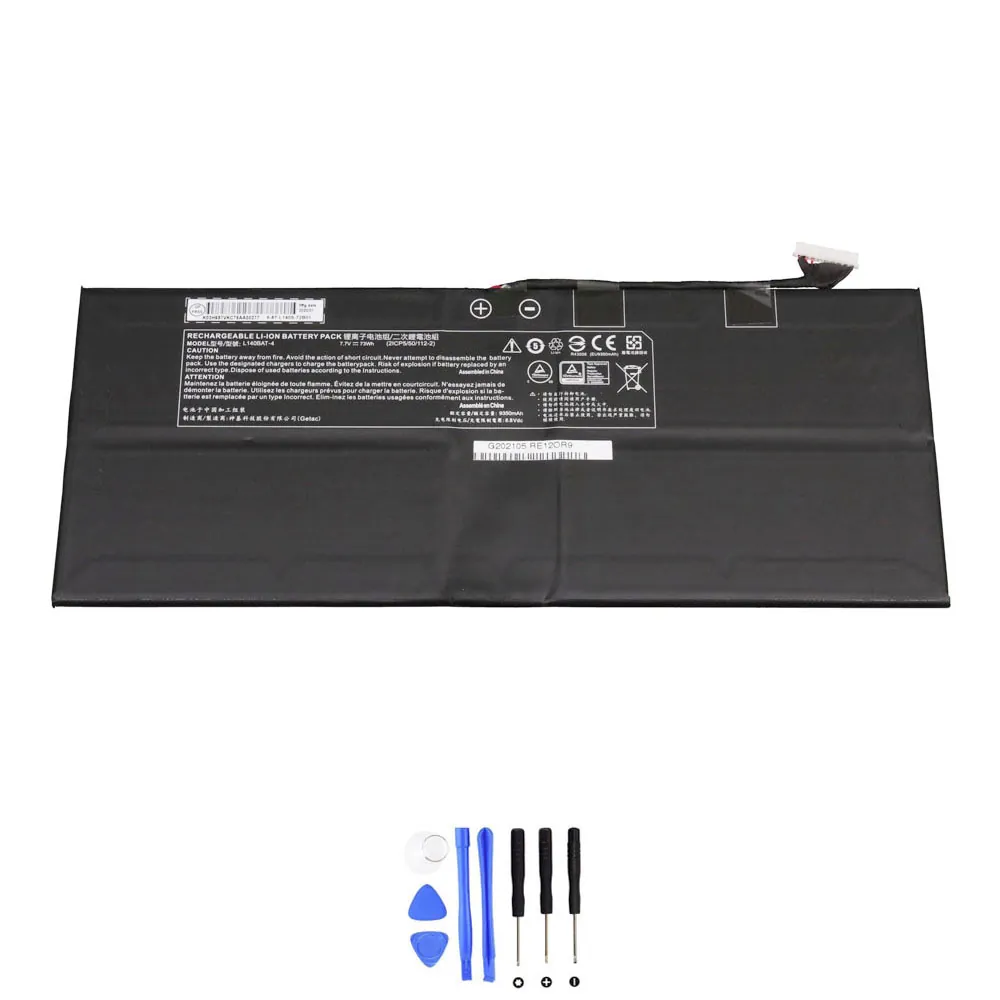 Clevo-L140BAT-4 accu (batterij) 73Wh