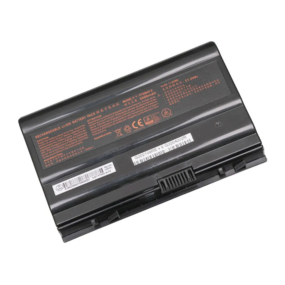 Clevo P750BAT-8 accu (batterij) 82Wh