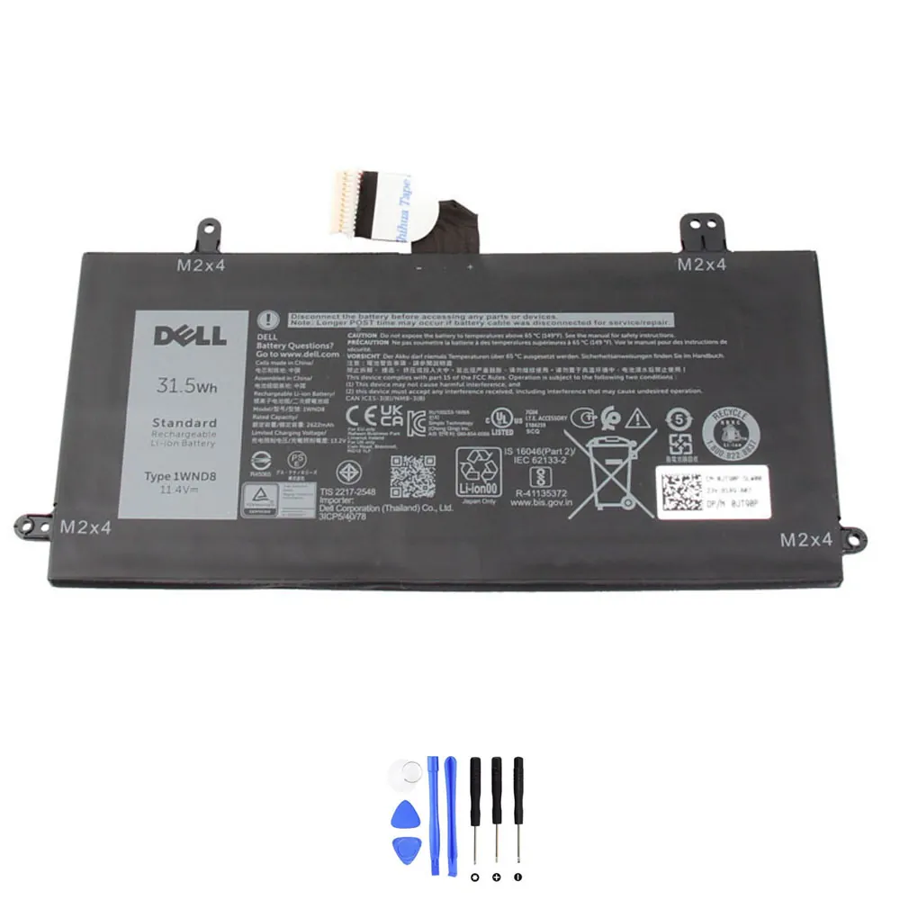 Dell 1WND8 accu (batterij) 31,5Wh