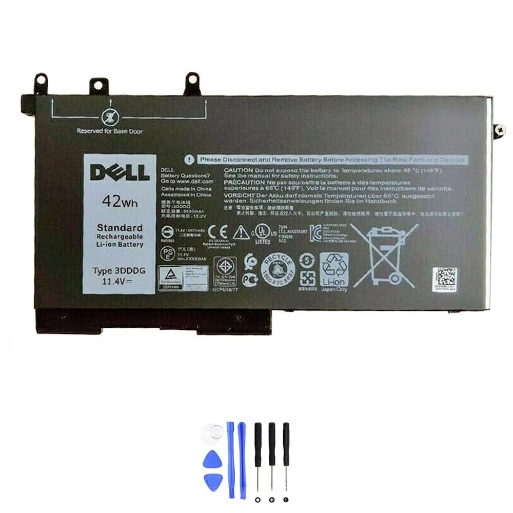 Dell 3DDDG accu (batterij) 42Wh