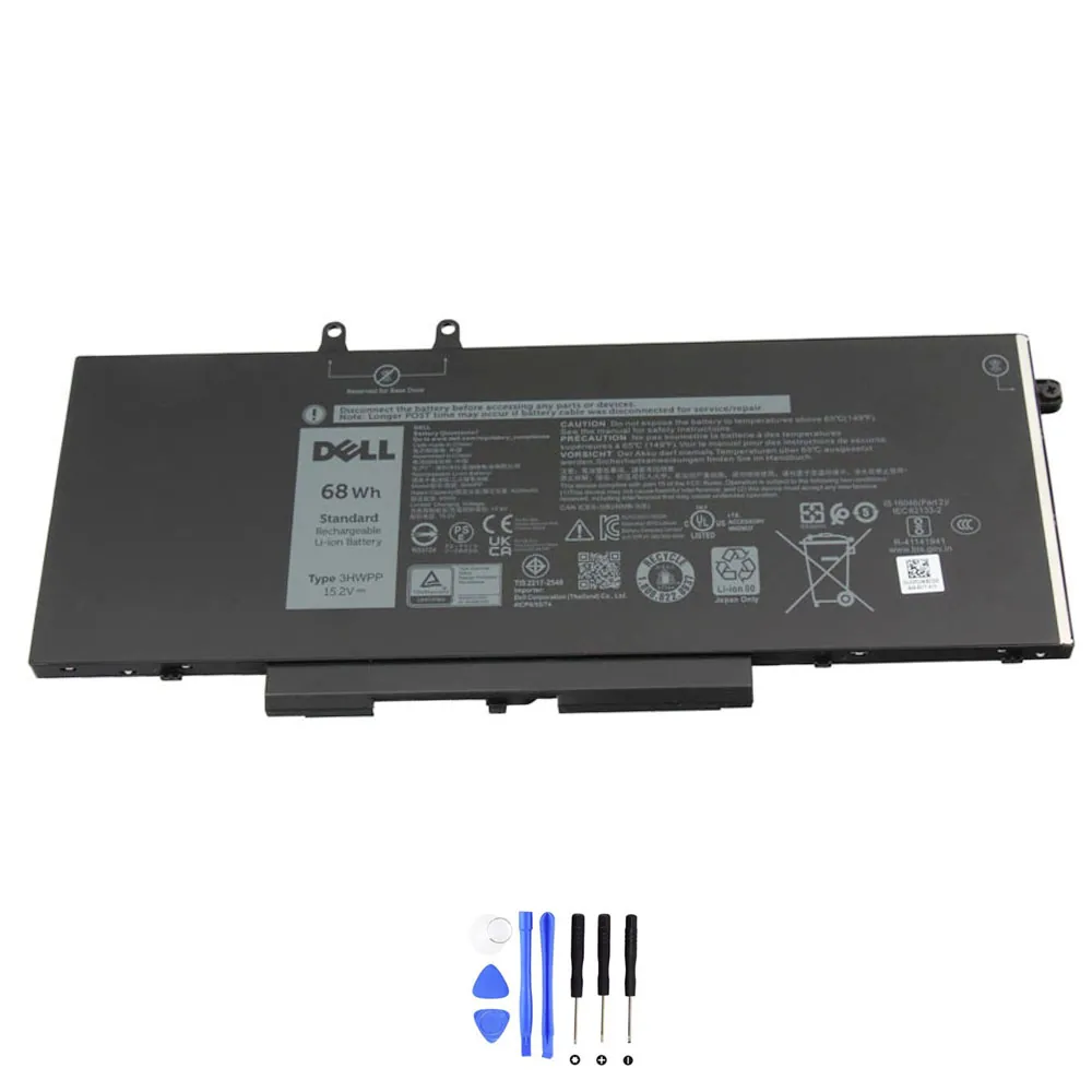 Dell 3HWPP accu (batterij) 68Wh