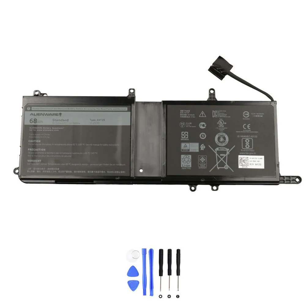 Dell 44T2R accu (batterij) 68Wh