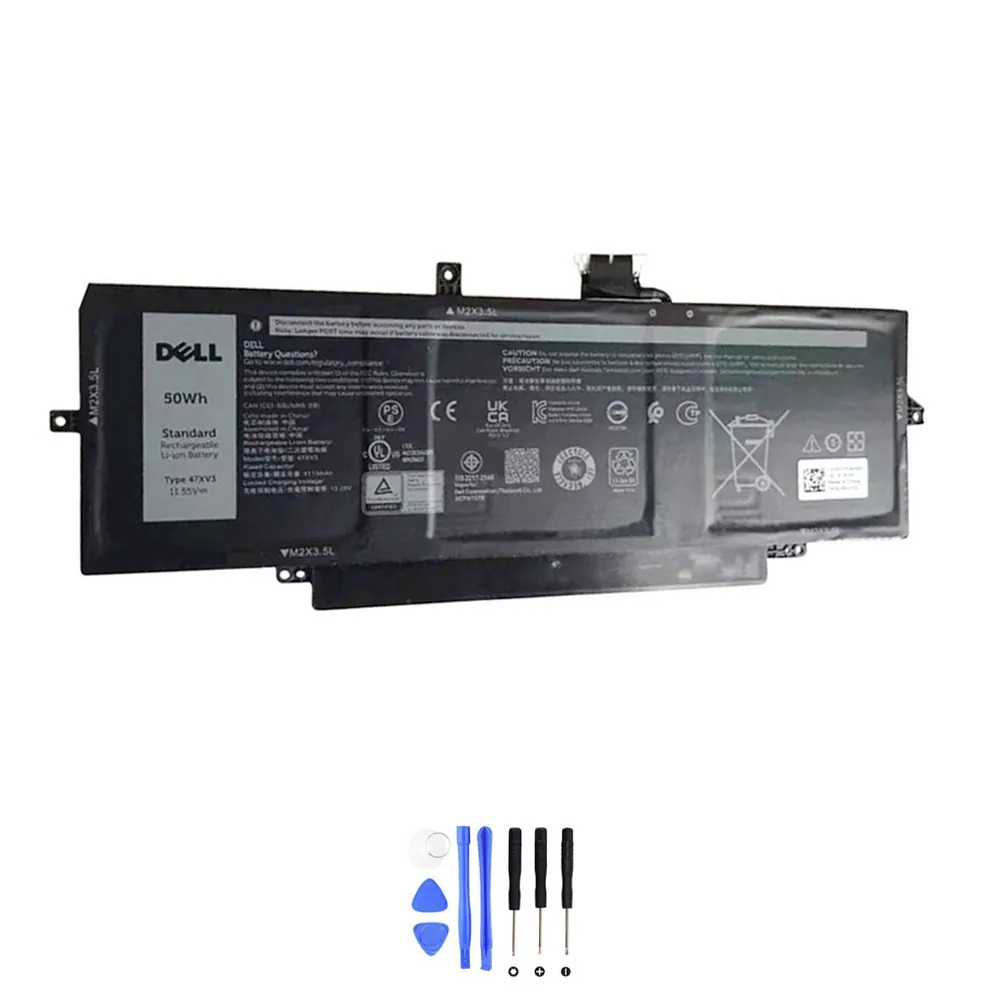 Dell 47XV3 accu (batterij) 50Wh