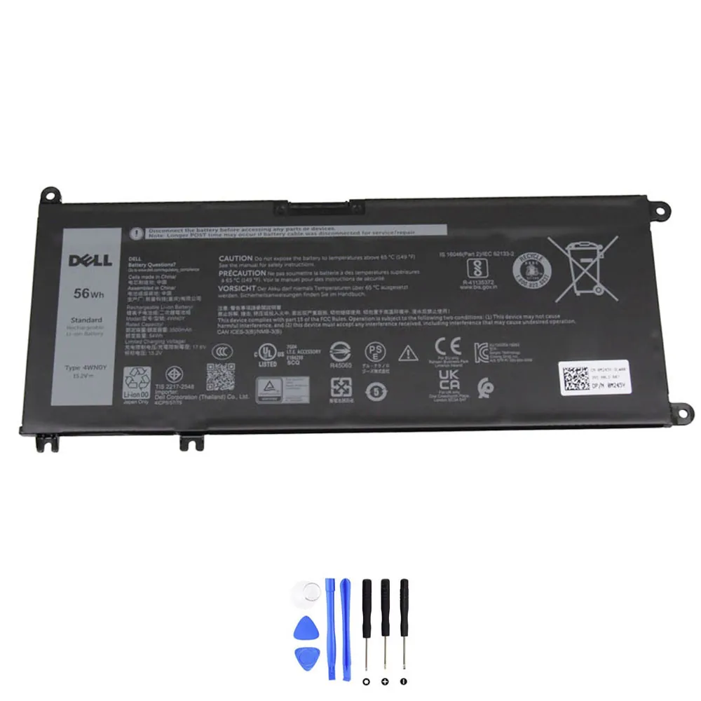 Dell 4WNOY accu (batterij) 56Wh