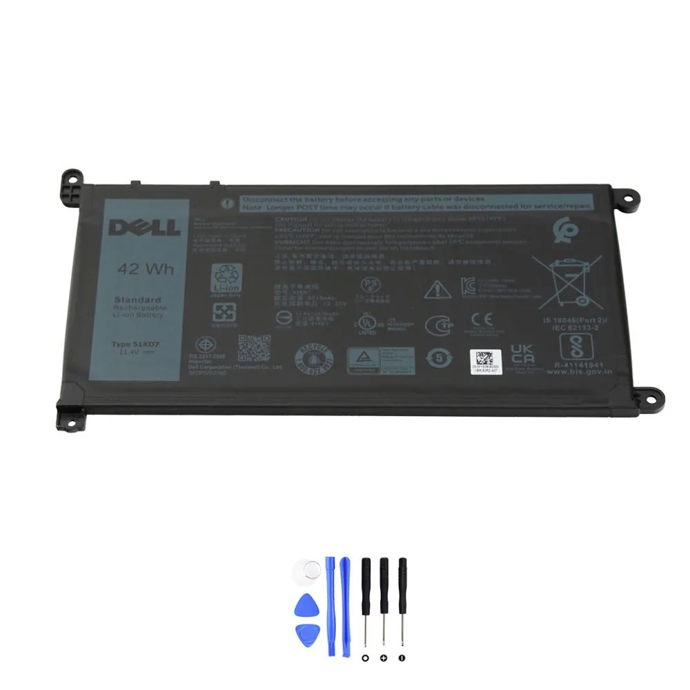 Dell 51KD7 accu (batterij) 42Wh