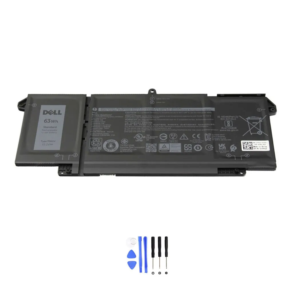 Dell 7FMXV accu (batterij) 63Wh