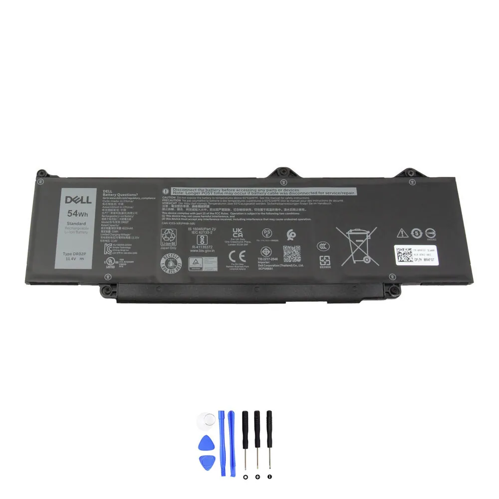 Dell DR02P accu (batterij) 54Wh