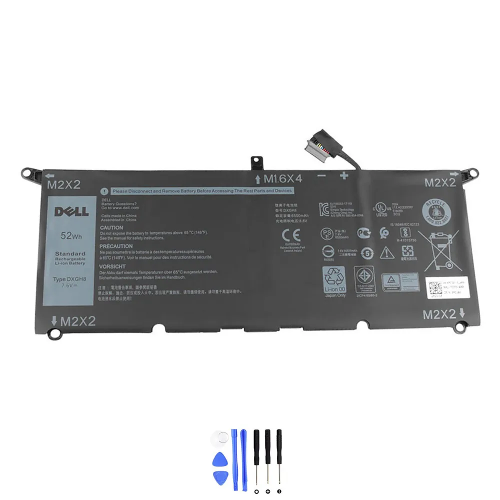 Dell DXGH8 accu (batterij) 52Wh