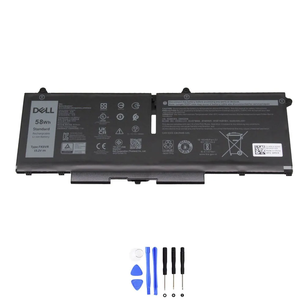 Dell FK0VR accu (batterij) 58Wh