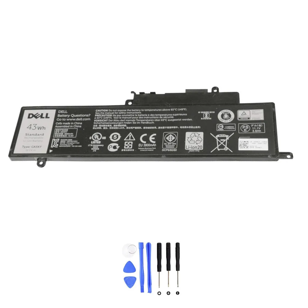 Dell GK5KY accu (batterij) 43Wh