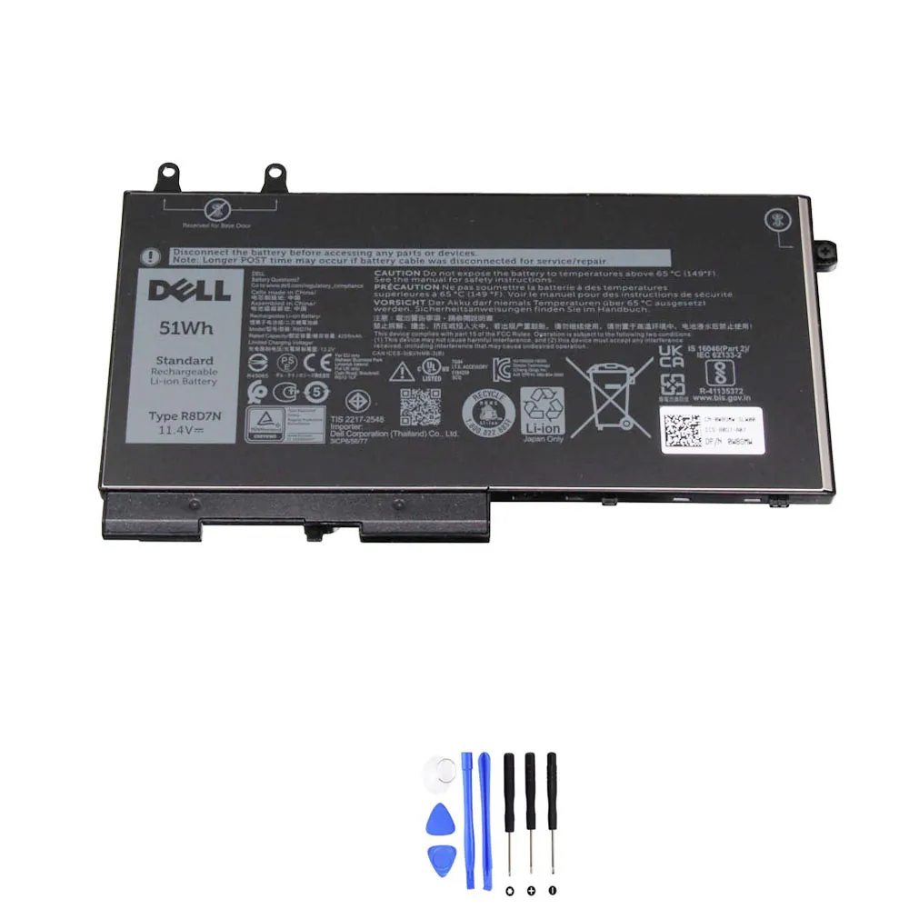 Dell R8D7N accu (batterij) 51Wh