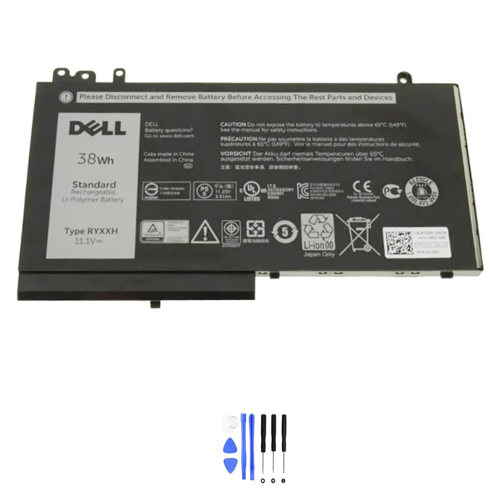 Dell RYXXH accu (batterij) 38Wh