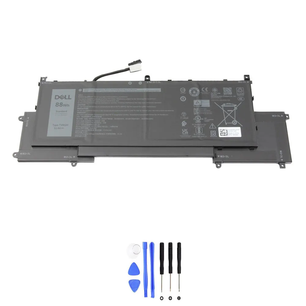 Dell TVKGH accu (batterij) 88Wh